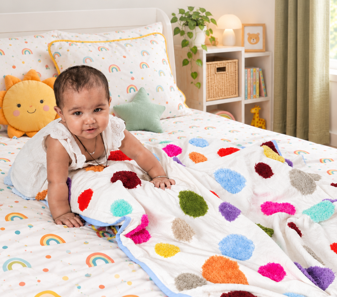 Rainbow Dots Dohar - Baby & Kids