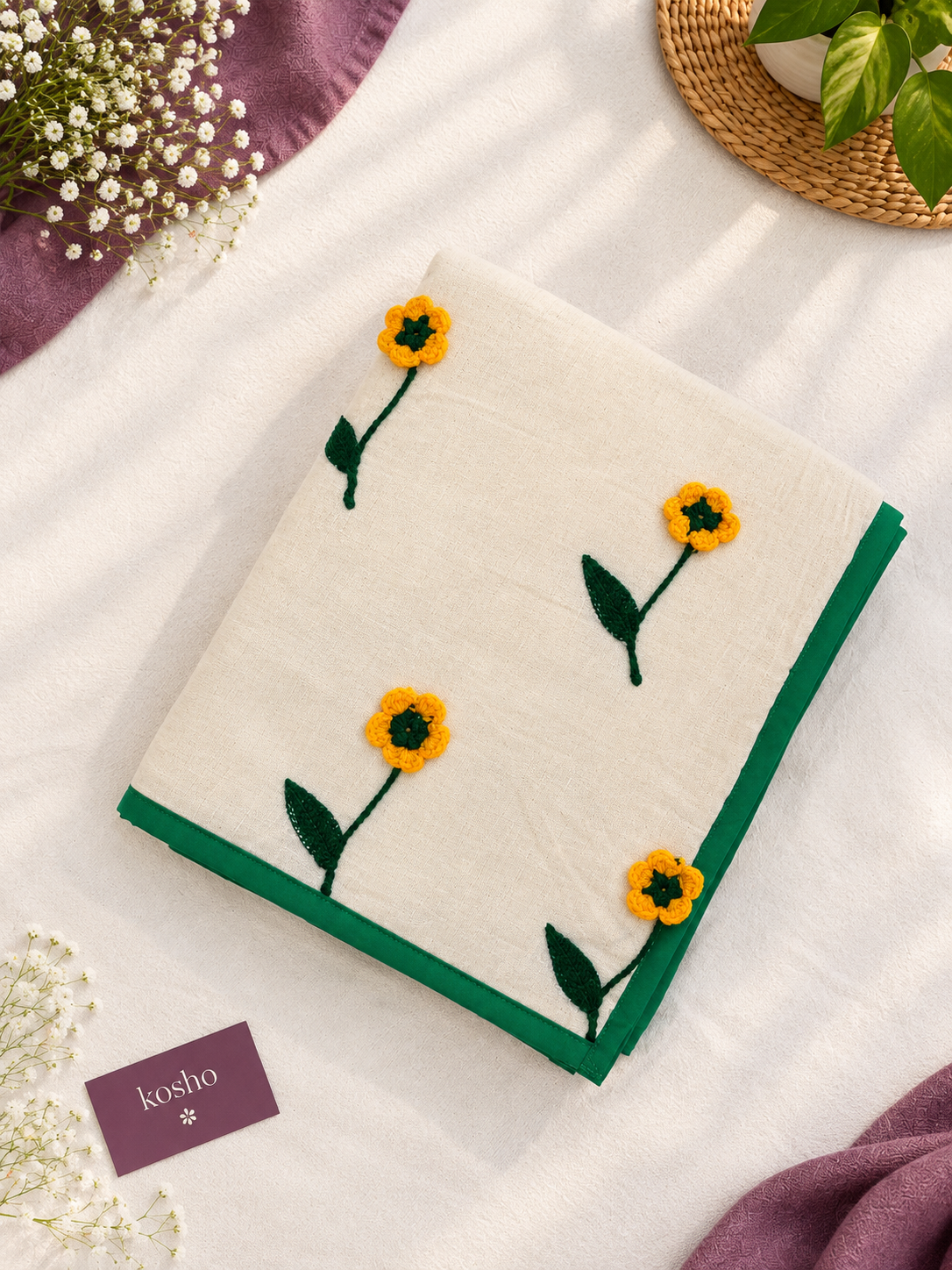 Sunflower Dohar - Baby & Kids